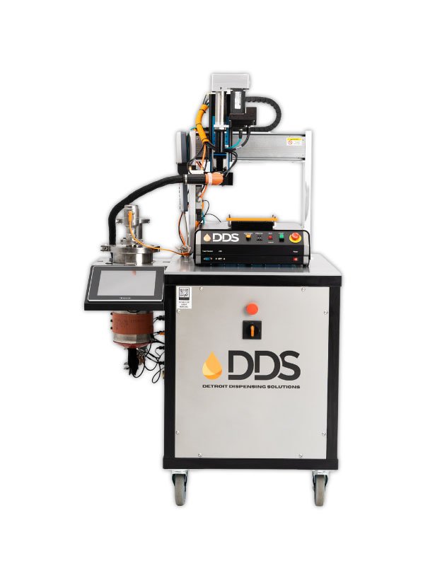 About - Detroit Dispensing Solutions CFS-1800 DDS Automated Cannabis Vape Filling Machine
